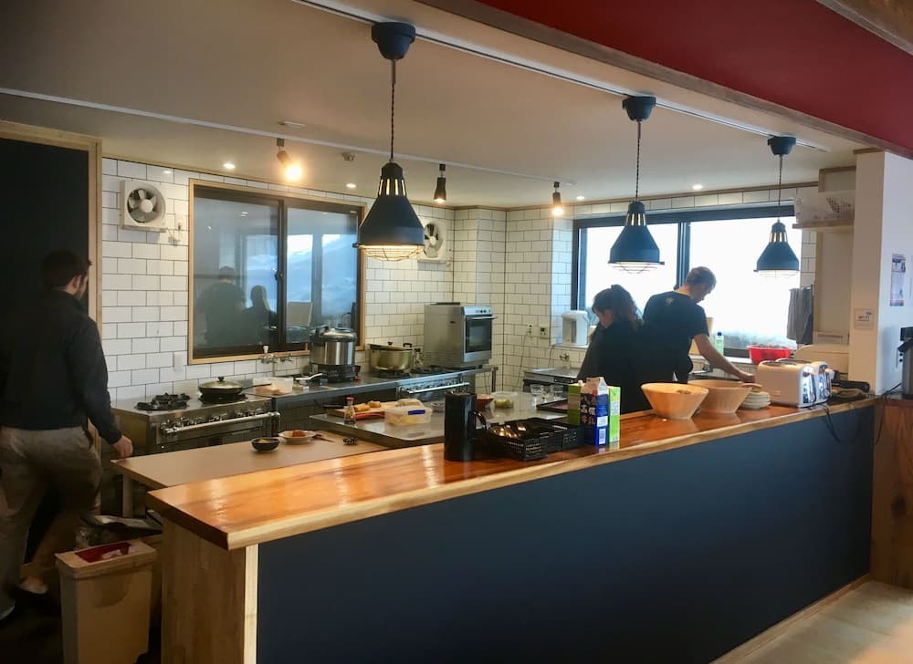 Breakfast area