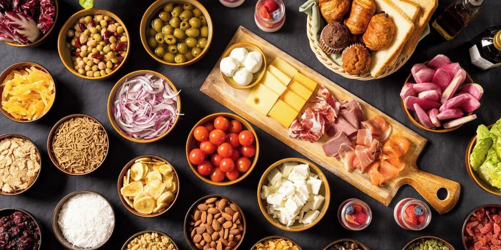 Breakfast buffet