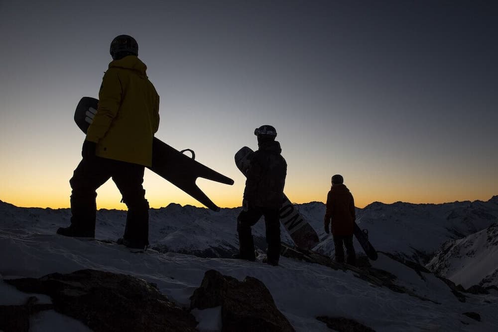 Snowboarding