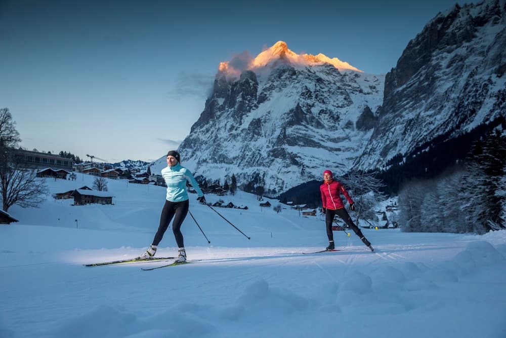 Skiing