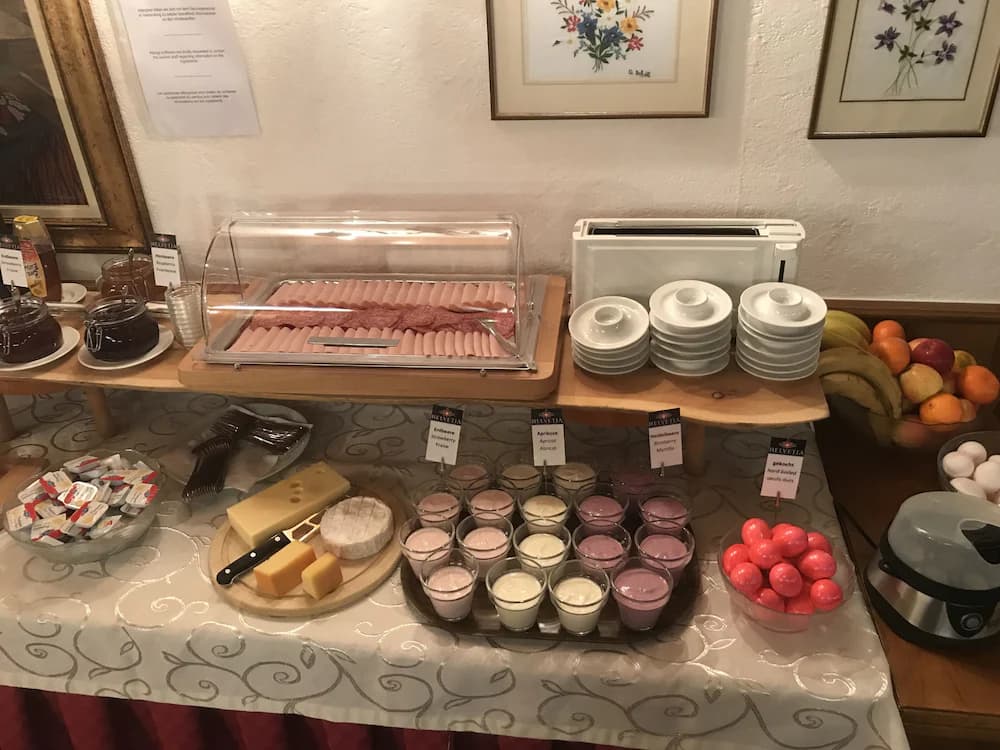 Breakfast buffet