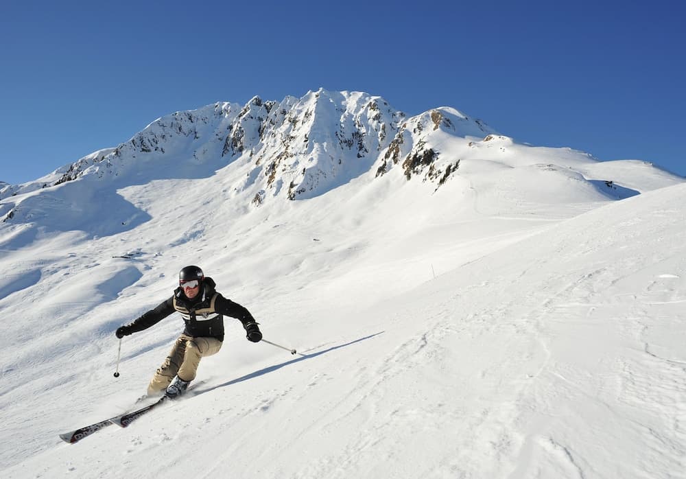Skiing
