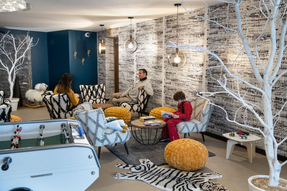 Lobby sitting area