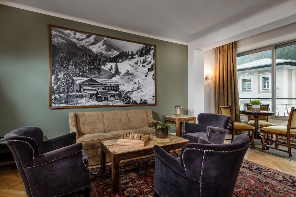 Lobby sitting area