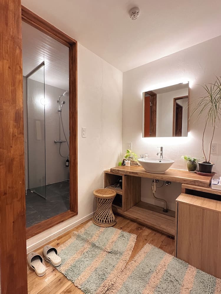 Shared bathroom