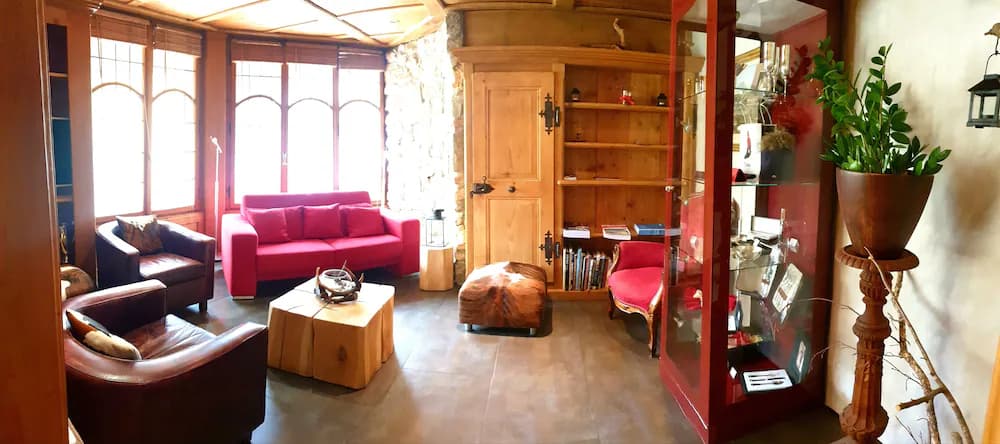 Interior entrance