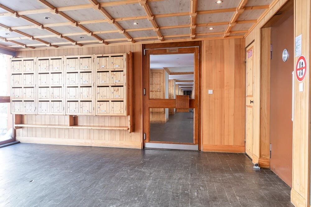 Interior entrance