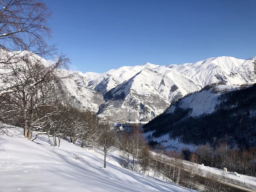 Snowshoeing