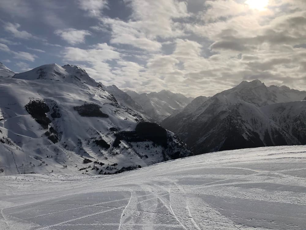 Skiing