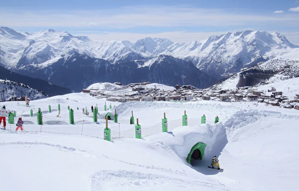 Skiing