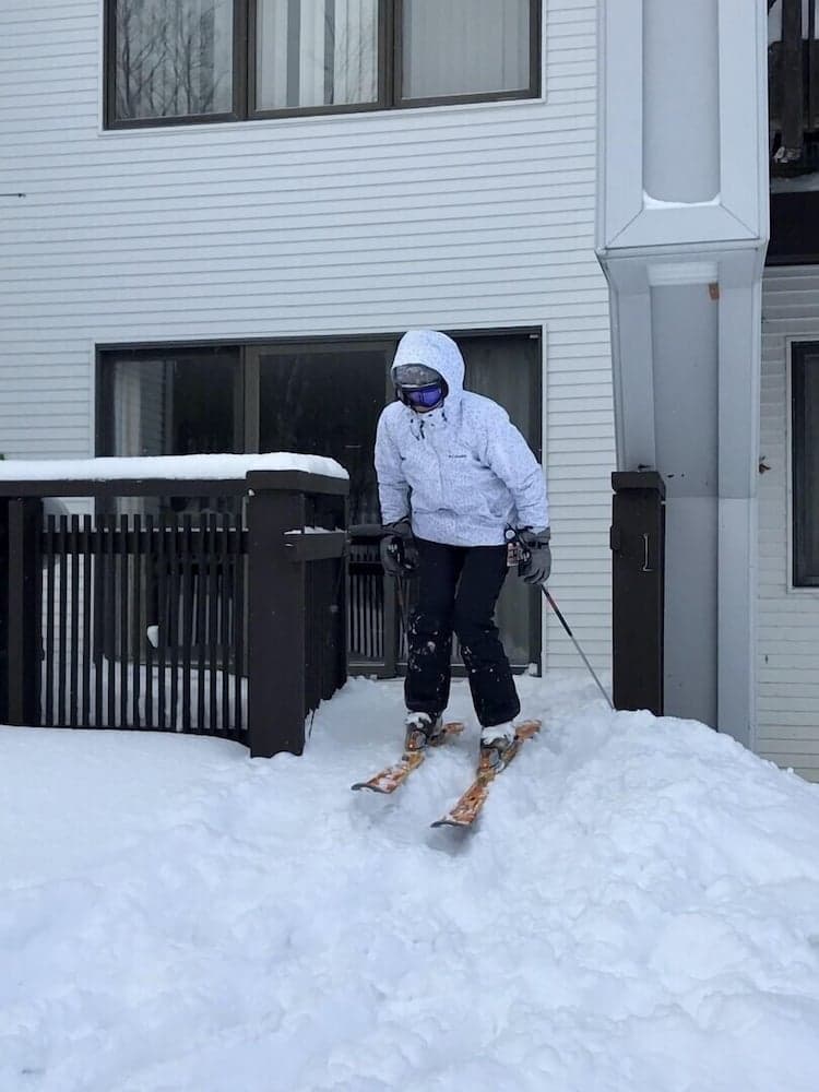 Skiing