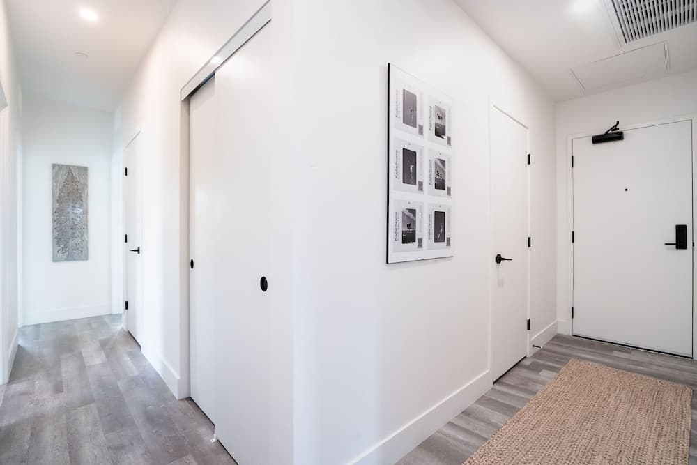 Interior entrance