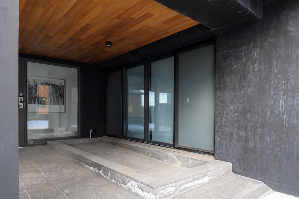Interior entrance