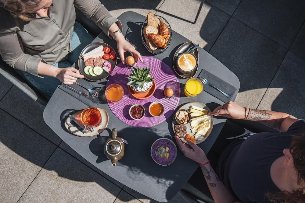 Breakfast area