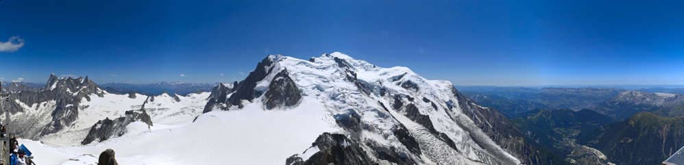 Chamonix - Summit of the Aiguille du Midi 3,842 m