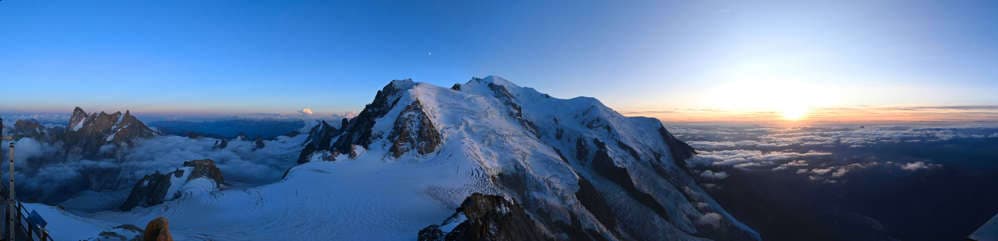 Chamonix - Summit of the Aiguille du Midi 3,842 m