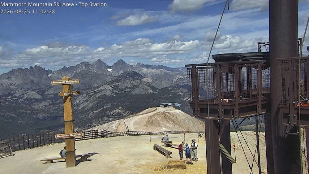 Mammoth Mountain - Top of Sierra Webcam