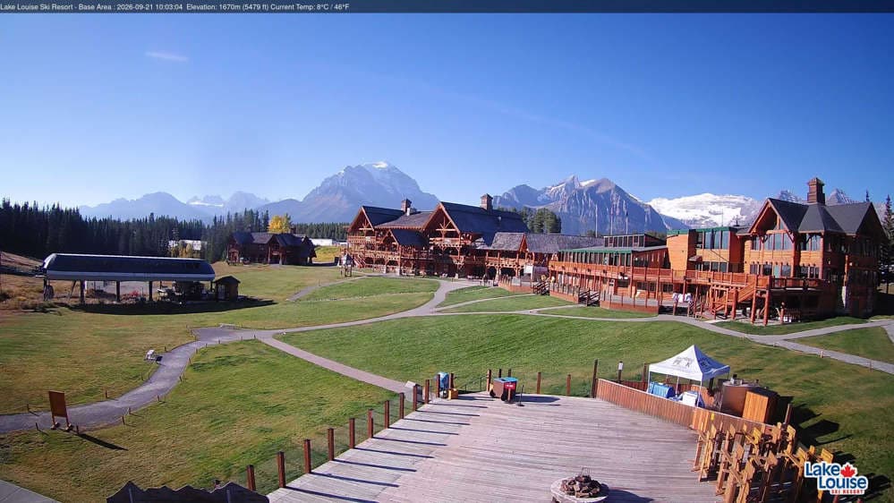 Lake Louise Mountain Kokanee Cabin Cam