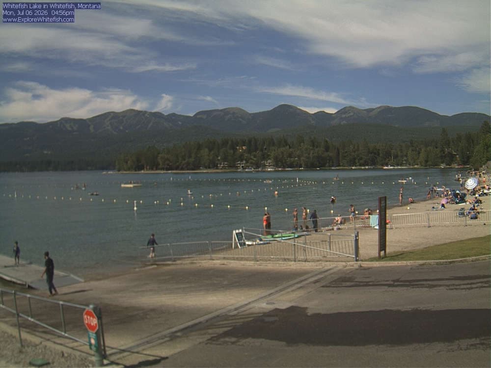 Whitefish - Whitefish Lake webcam