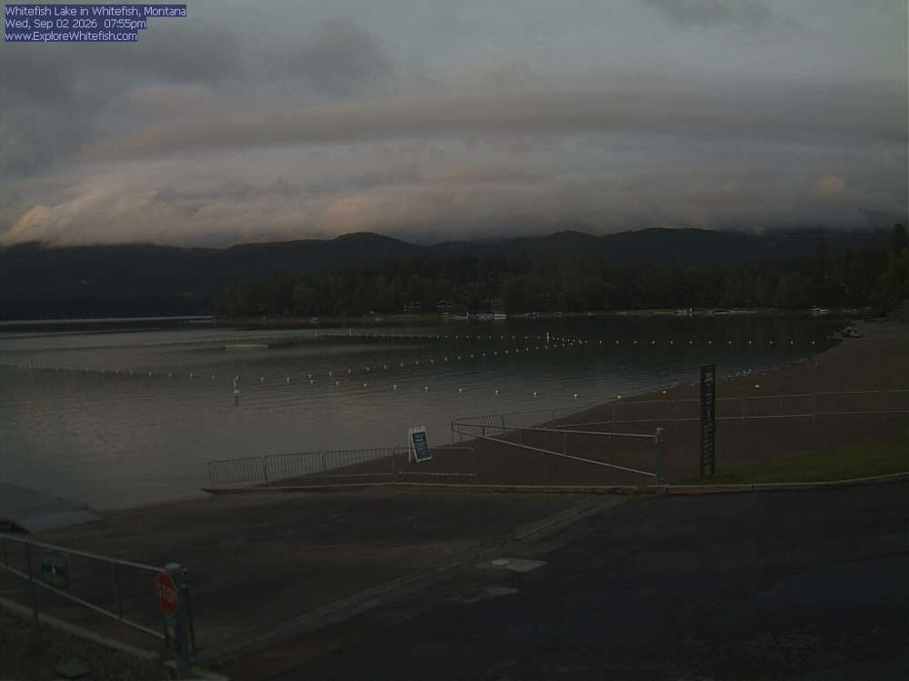 Whitefish - Whitefish Lake webcam