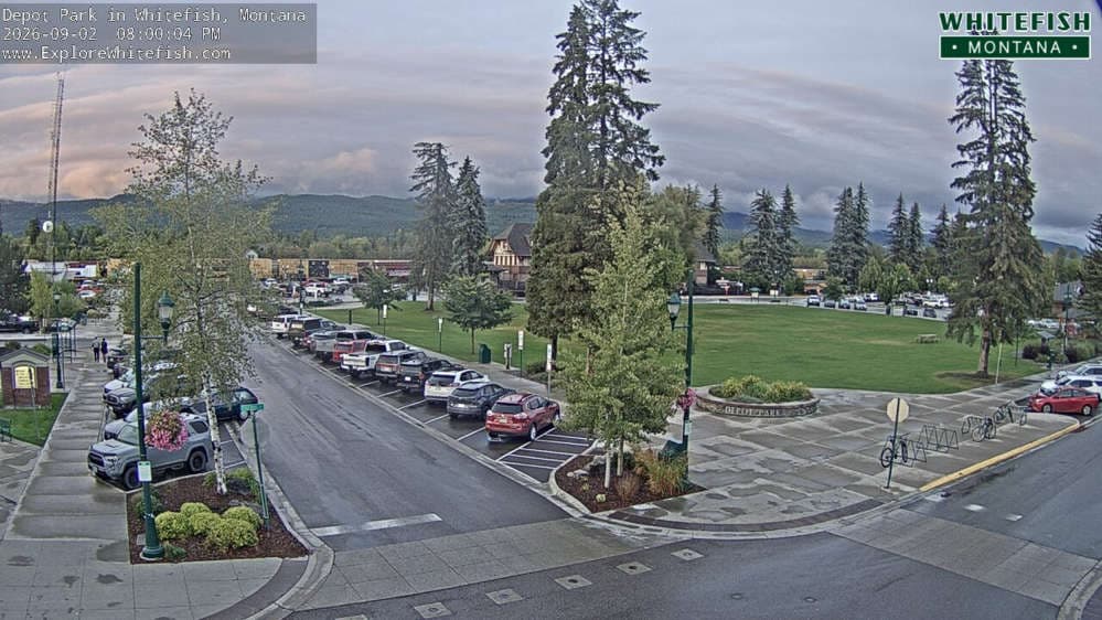 Whitefish - Whitefish Depot Park Webcam