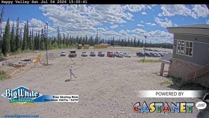 Big White Ski Resort Happy Valley Cam