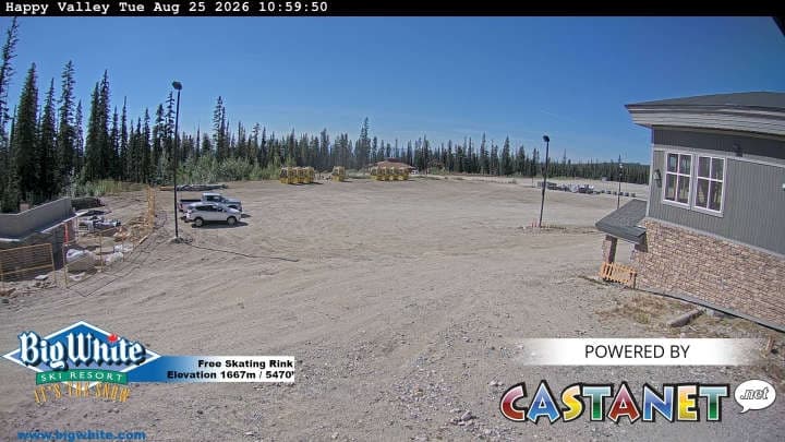 Big White Ski Resort Happy Valley Cam