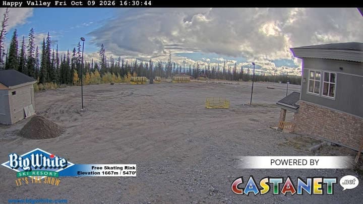 Big White Ski Resort Happy Valley Cam