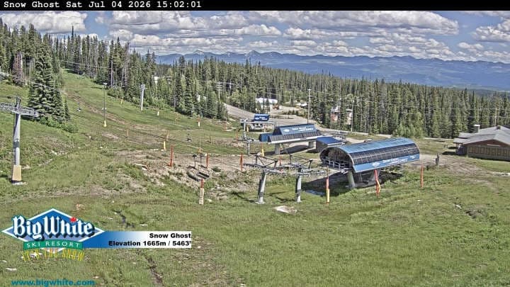 Big White Ski Resort Snow Ghost Cam