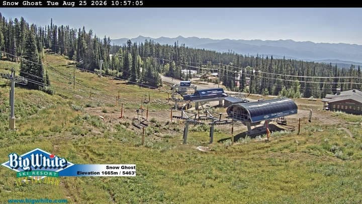 Big White Ski Resort Snow Ghost Cam