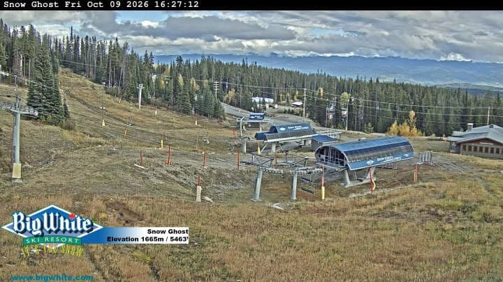 Big White Ski Resort Snow Ghost Cam
