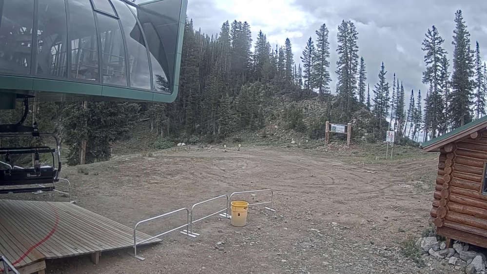 Top of Crest Lift - Brighton Ski Resort