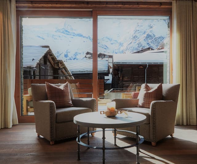 Lobby of The Capra Saas-Fee