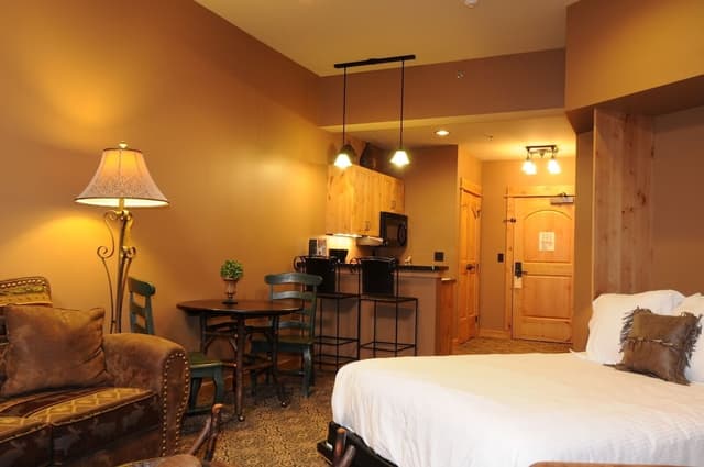 Lobby of The Village Center at Big Sky Resort