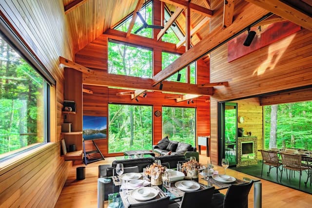 Lobby of Phoenix Chalets